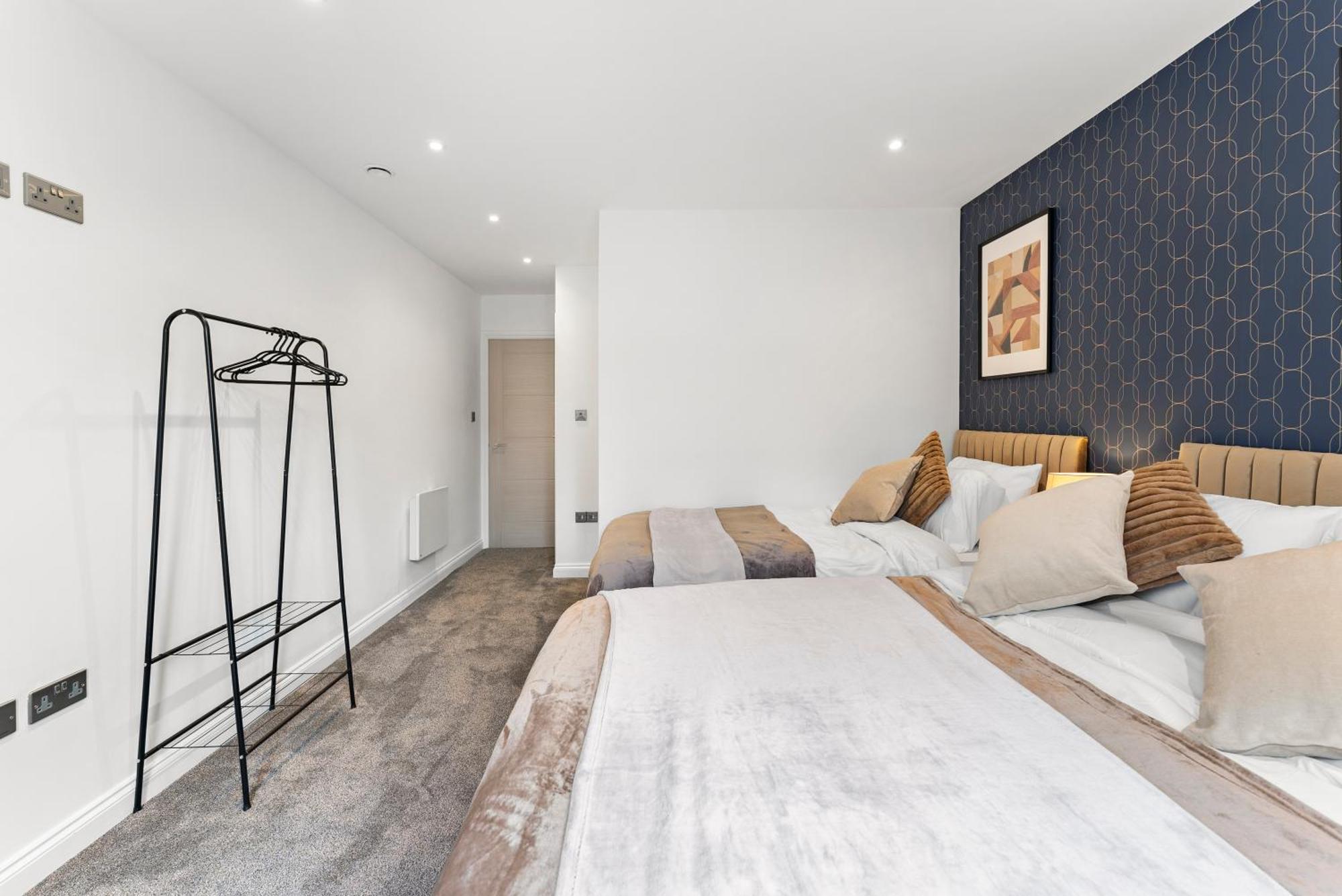 Stylish Large Leeds Apartment - Parking Exteriör bild